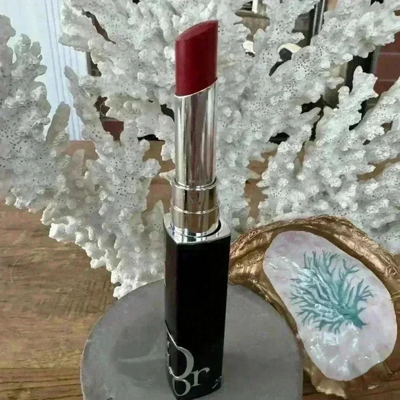 Dior Addict Hydrating Shine Refillable Lipstick ~ Vinyl Red (845)~ NEW! - Picture 6 of 7